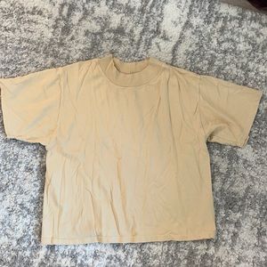 Urban Outfitters Cream Crop Top